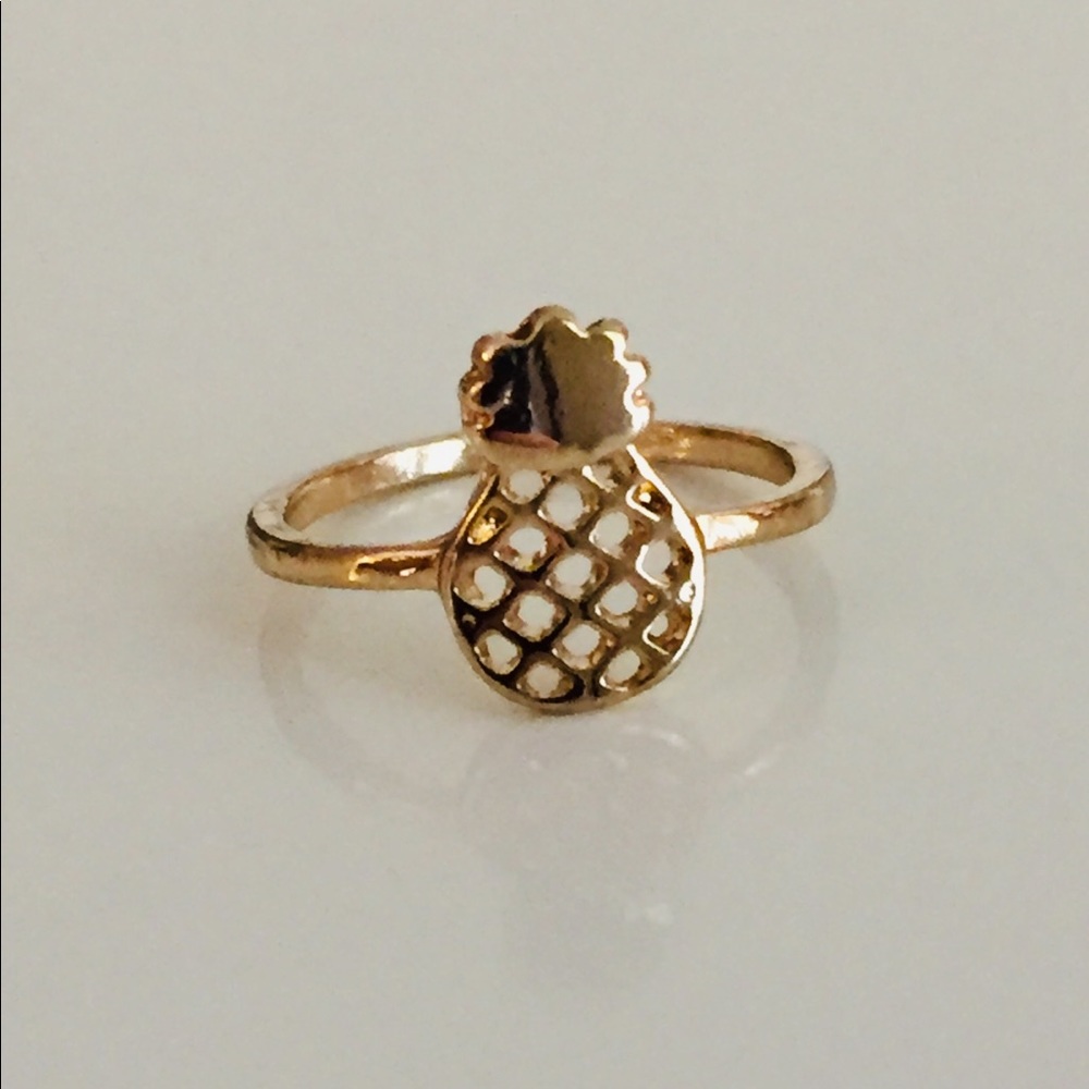 Gold Pineapple Ring